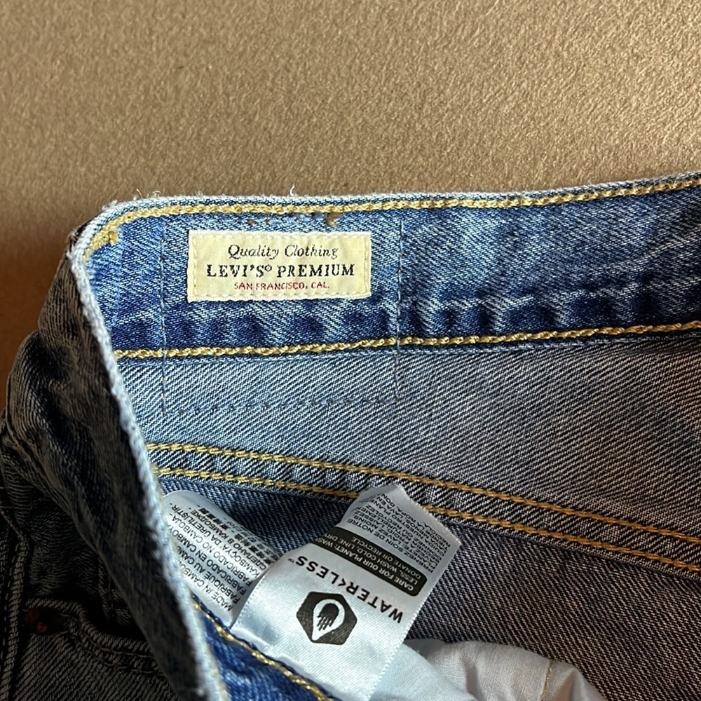 LEVI’S Denim Midi Jean Skirt - 27 - Picture 8 of 11